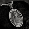 Bild in Galerie-Betrachter laden, Spinning St Francis Pendant - Engravable
