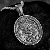 Chinese Guardian Lion Pendant