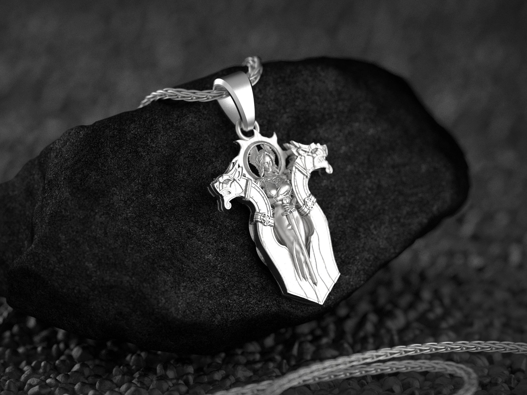 Silver Goddess Freya