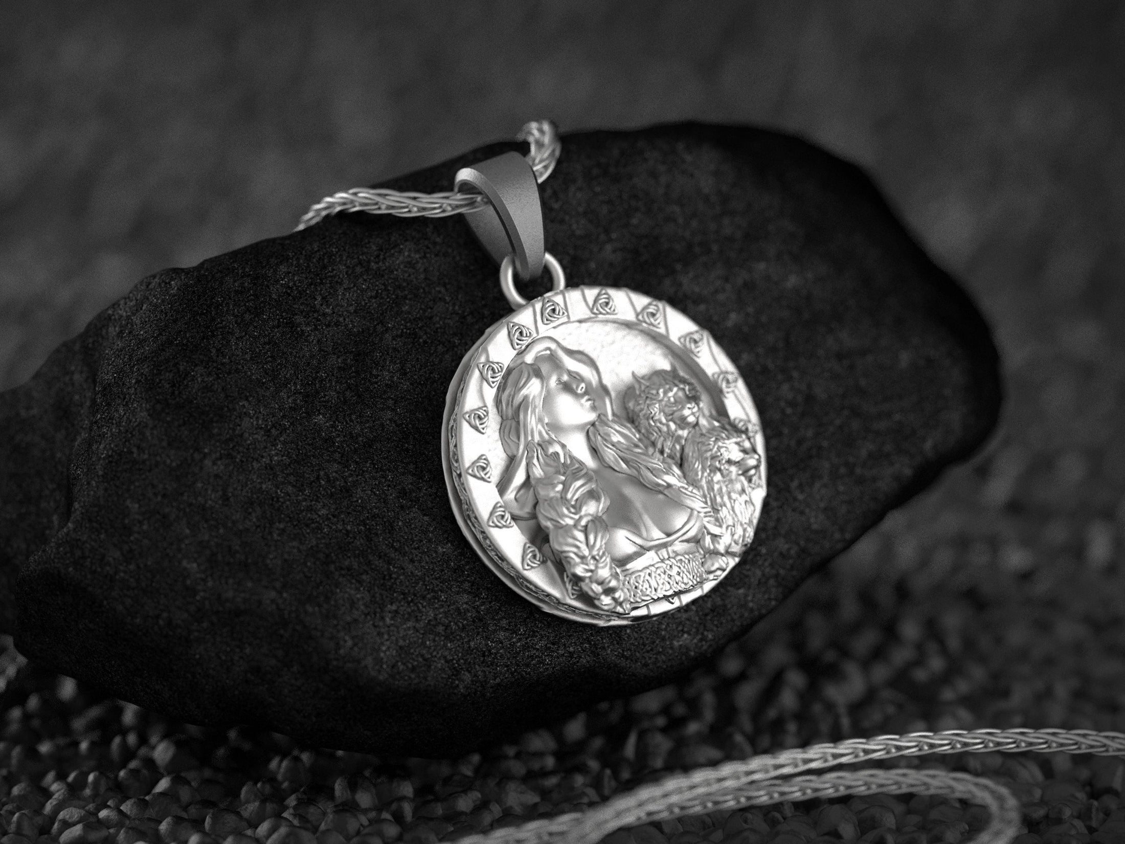 Silver Goddess Freya