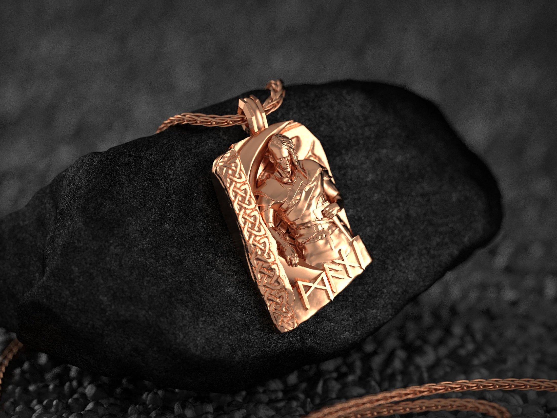 Mani Norse Moon God Pendant Viking Lunar Deity Necklace Nordic Mythology Jewelry Crescent Symbol Talisman Celestial Amulet for Men