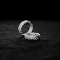 Load image into Gallery viewer, Engraved Sterling Silver Band Ring – Ornamental Scroll Pattern Statement Jewelry
