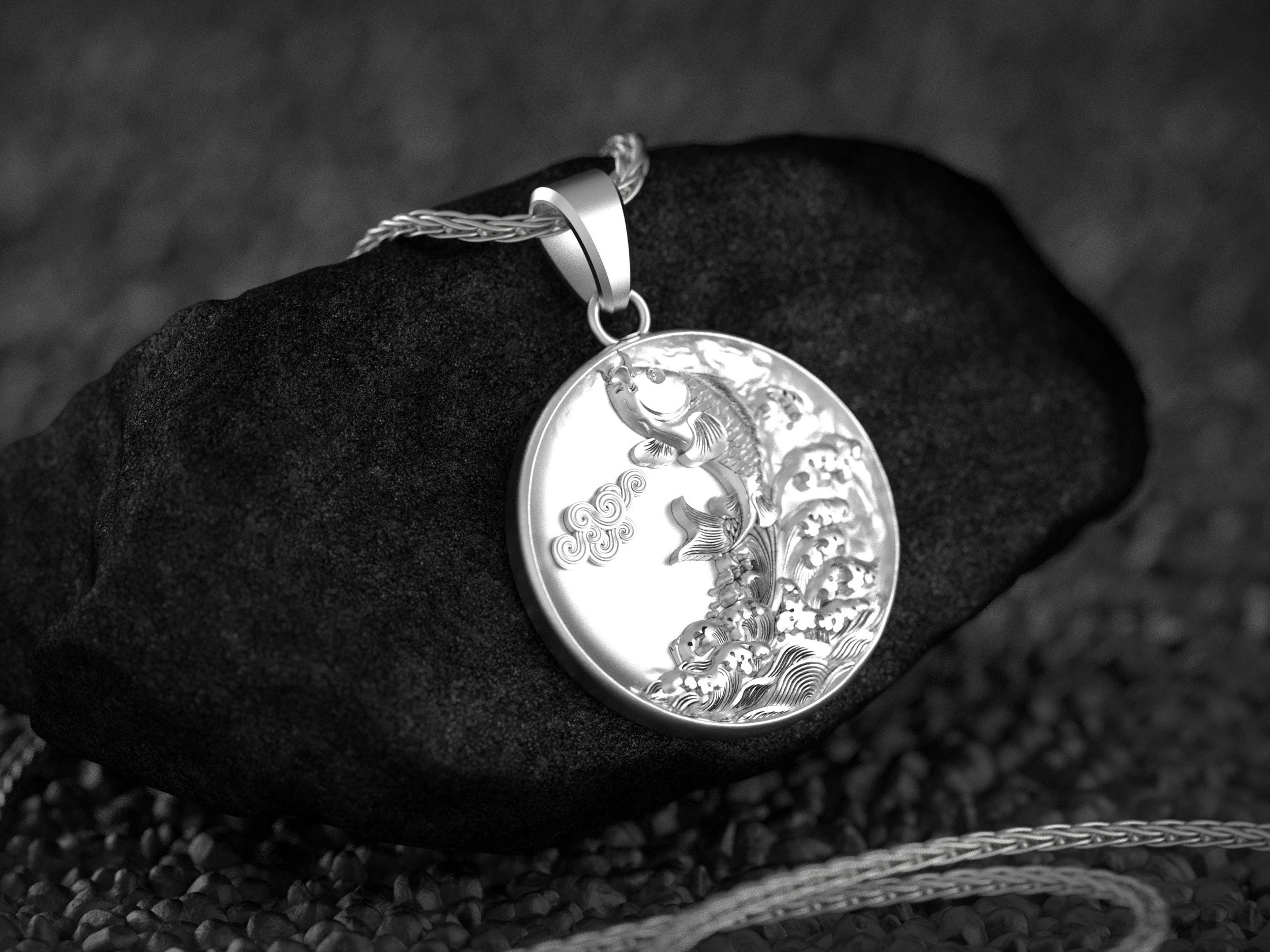 Koi Fish Charm