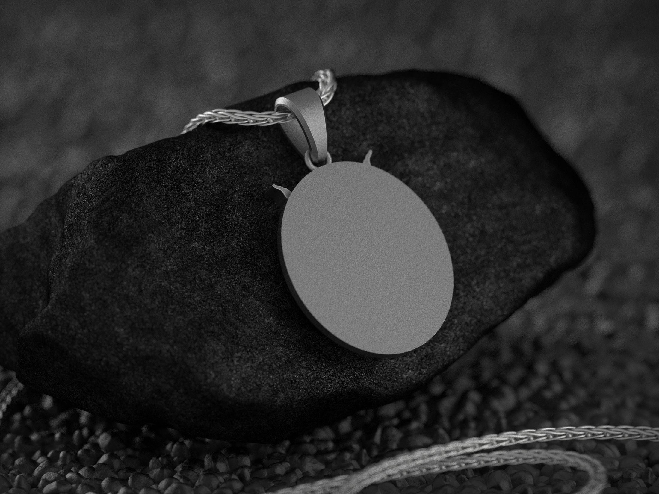 Oni Mask Necklace