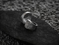 Load image into Gallery viewer, Saint Christopher Ring – Sterling Silver Patron Saint of Travelers Christian Signet Ring
