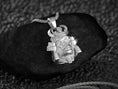 Load image into Gallery viewer, King Gorilla Samurai Helmet Pendant – Fierce Warrior Gorilla Necklace, Japanese Armor, Samurai Warrior Jewelry
