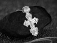Load image into Gallery viewer, Double Sided Orthodox Cross – Sterling Silver Russian Crucifix Pendant Christian Jewelry
