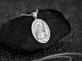 Saint Martin of Tours Pendant – Sterling Silver Catholic Medal Necklace Patron Saint of Soldiers