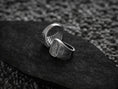 Load image into Gallery viewer, Saint Roch Ring – Sterling Silver Patron Saint of Plague Protection Signet Ring
