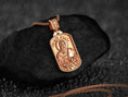 Load image into Gallery viewer, Saint Paul Dog Tag Pendant – Sterling Silver Catholic Medal Necklace Apostle and Patron Saint
