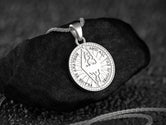 Septim Skyrim Coin – Elder Scrolls Inspired Double-Sided Akatosh Dragon Pendant Collectible