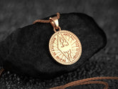 Septim Skyrim Coin – Elder Scrolls Inspired Double-Sided Akatosh Dragon Pendant Collectible