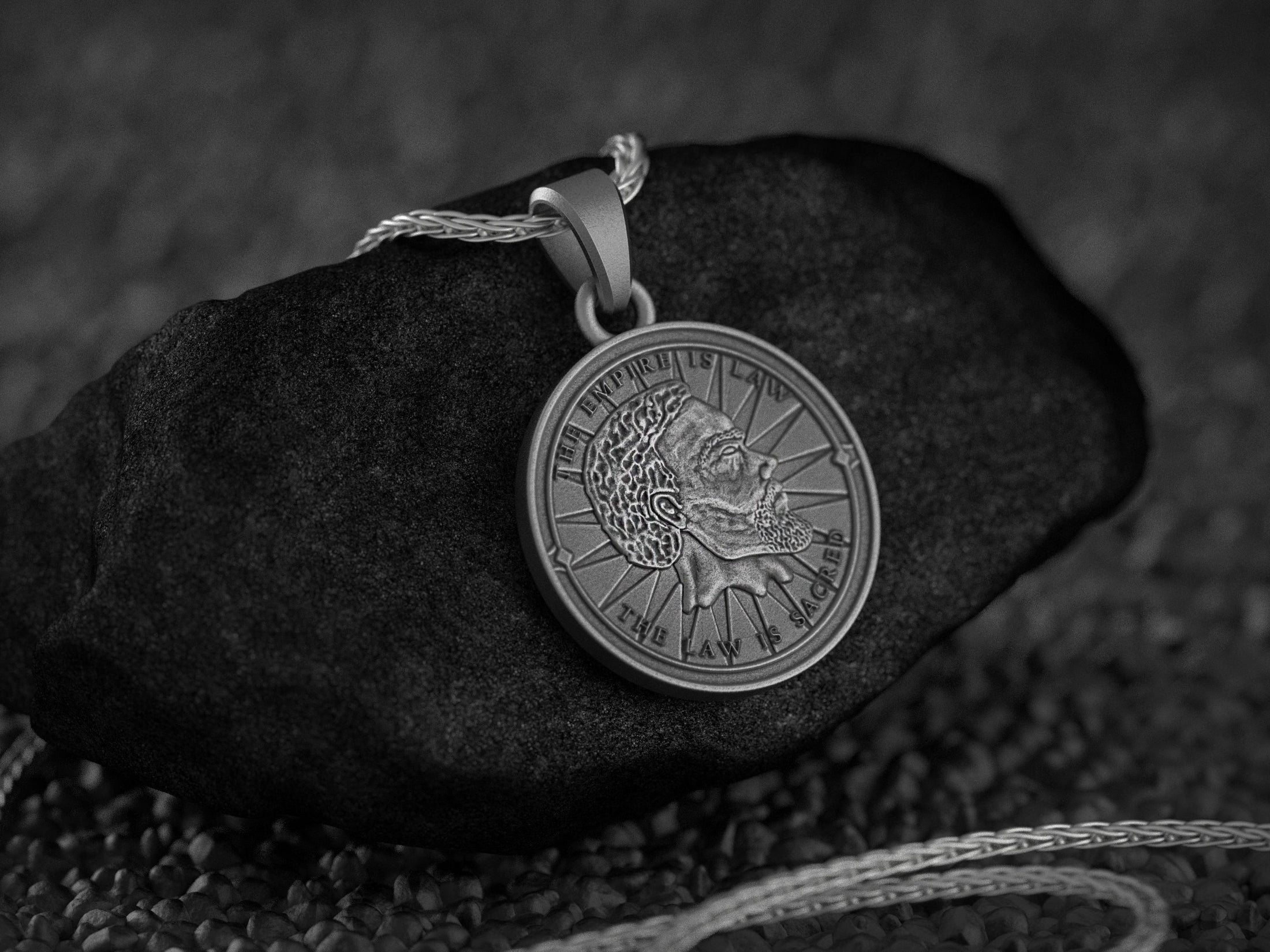 Septim Skyrim Coin – Elder Scrolls Inspired Double-Sided Akatosh Dragon Pendant Collectible