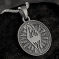 Load image into Gallery viewer, Septim Skyrim Coin – Elder Scrolls Inspired Double-Sided Akatosh Dragon Pendant Collectible
