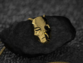 Sterling Silver Skyrim Dragon Priest Mask Pendant – Elder Scrolls Inspired Necklace Fantasy Cosplay Jewelry