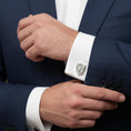Load image into Gallery viewer, Archangel Michael Cufflinks
