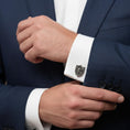 Load image into Gallery viewer, Archangel Michael Cufflinks
