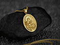 Load image into Gallery viewer, Saint Anthony of Padua Pendant – Sterling Silver Catholic Medal Necklace Patron Saint of Miracles
