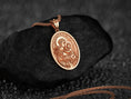 Load image into Gallery viewer, Saint Anthony of Padua Pendant – Sterling Silver Catholic Medal Necklace Patron Saint of Miracles

