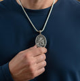 Load image into Gallery viewer, Saint Anthony of Padua Pendant – Sterling Silver Catholic Medal Necklace Patron Saint of Miracles
