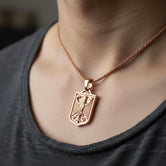 German Federal Eagle Pendant – Sterling Silver Bundesadler Coat of Arms Necklace