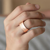 Sea Waves Band - Engravable