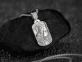 Load image into Gallery viewer, Saint Paul Dog Tag Pendant – Sterling Silver Catholic Medal Necklace Apostle and Patron Saint
