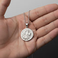 Load image into Gallery viewer, Gold Lion Pendant - Engravable
