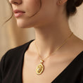Load image into Gallery viewer, Gold Lioness Pendant - Engravable
