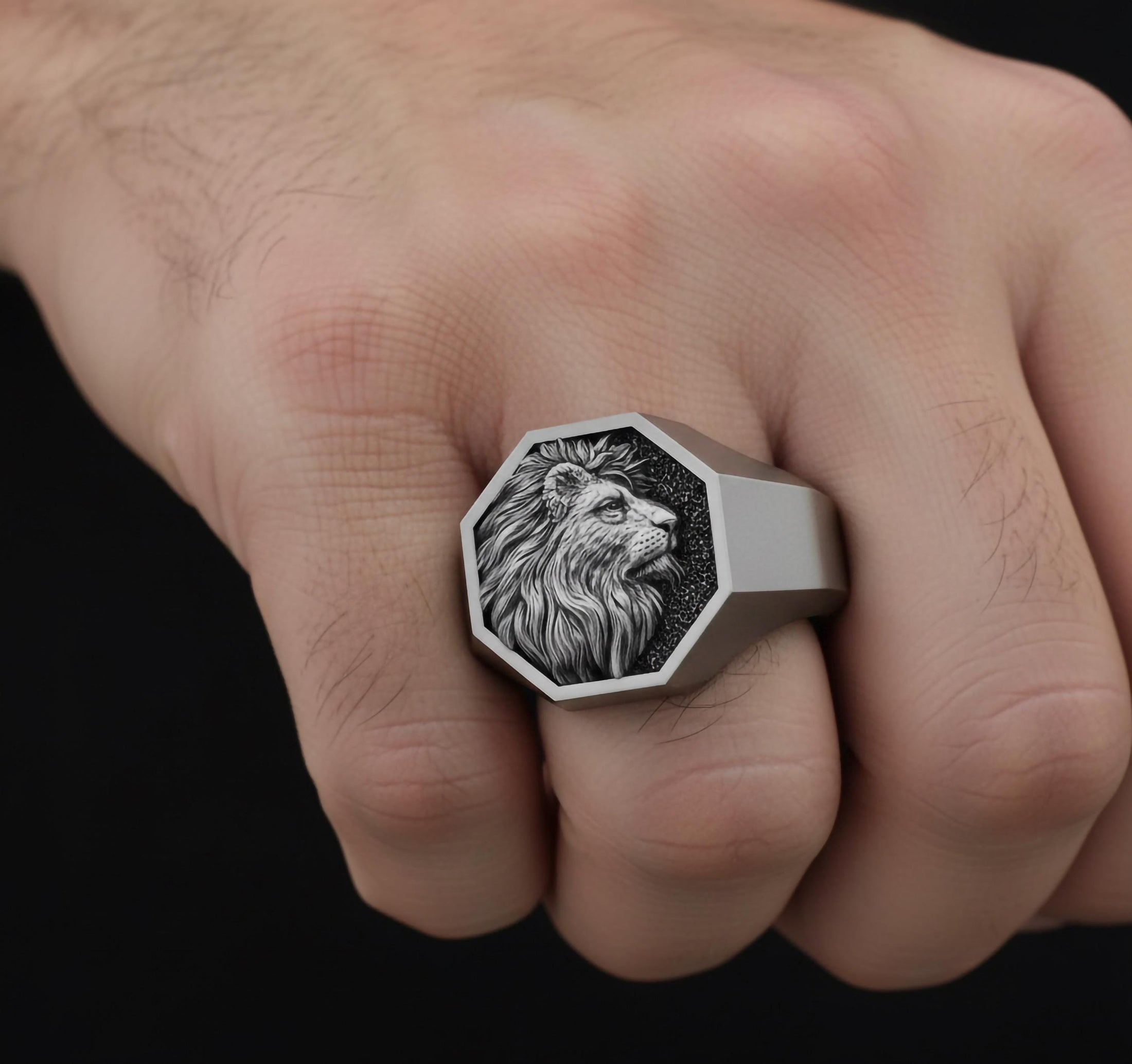 Lion & Lioness Ring