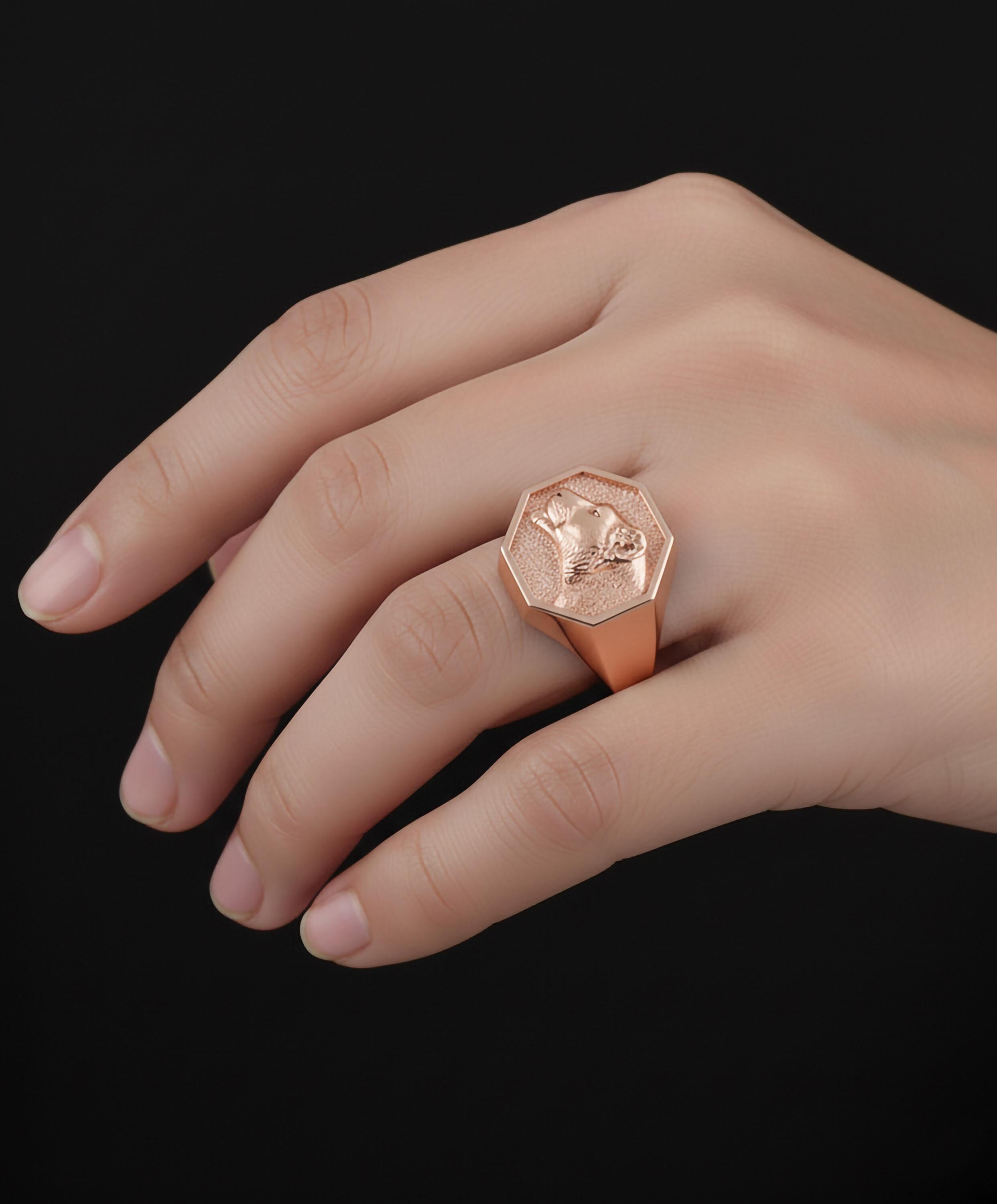 Lion & Lioness Ring » Free Shipping » Angelios Jewelry | Angelios