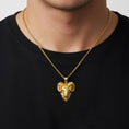 Load image into Gallery viewer, Gold Aries Pendant
