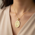 Load image into Gallery viewer, Gold Guadalupe Pendant - Engravable
