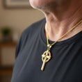 Load image into Gallery viewer, Celtic Cross Pendant – Sterling Silver Christian Necklace Symbol of Faith and Irish Heritage
