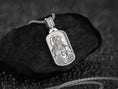 Load image into Gallery viewer, Sacred Heart of Jesus Pendant – Sterling Silver Catholic Medal Necklace Symbol of Love and Protection
