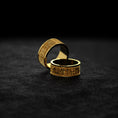 Bild in Galerie-Betrachter laden, Valhalla Awaits Me Ring – Sterling Silver Viking Norse Mythology Band with Runes
