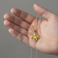 Load image into Gallery viewer, Gold Octopus Pendant
