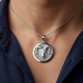 Load image into Gallery viewer, Gold Ram Pendant - Engravable
