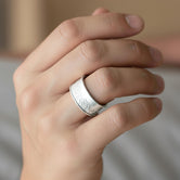 Sea Waves Band - Engravable