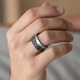 Load image into Gallery viewer, Sea Waves Band - Engravable
