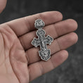 Bild in Galerie-Betrachter laden, Double Sided Orthodox Cross Pendant
