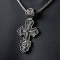 Bild in Galerie-Betrachter laden, Double Sided Orthodox Cross Pendant
