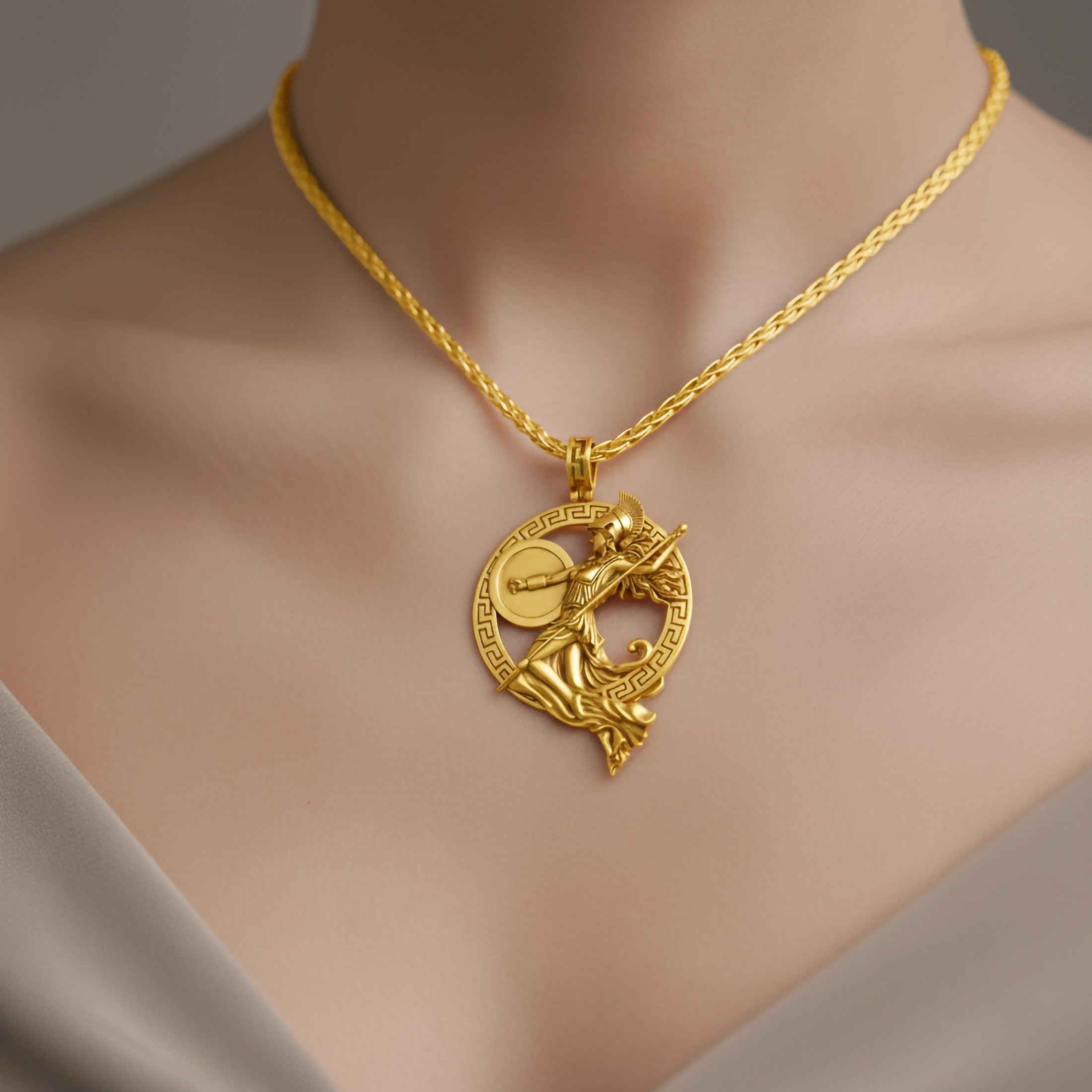Goddess Athena Pendant