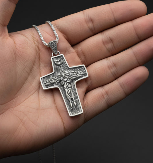Pope Francis Good Shepherd Cross