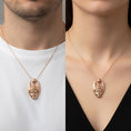 Load image into Gallery viewer, Gold Hermes Pendant

