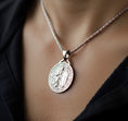 Load image into Gallery viewer, Templar Knight Pendant – 925 Silver Crusader Shield Necklace, Medieval Christian Warrior Jewelry for Men
