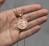 Templar Knight Pendant – 925 Silver Crusader Shield Necklace, Medieval Christian Warrior Jewelry for Men