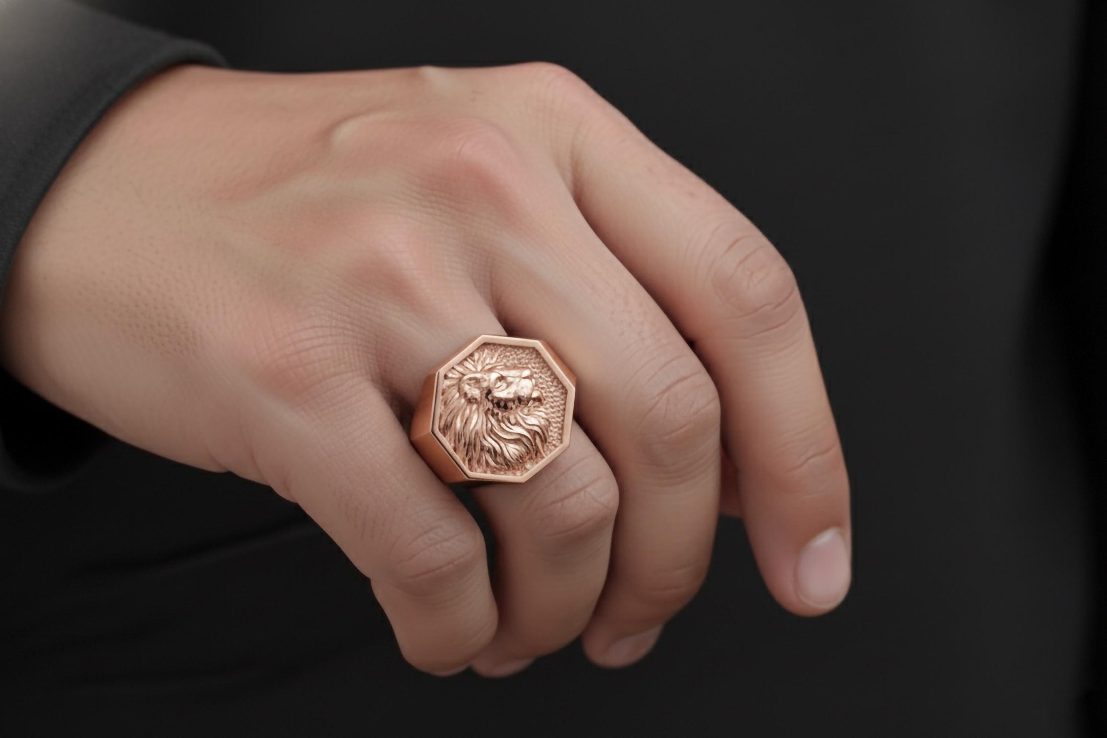 Lion & Lioness Ring