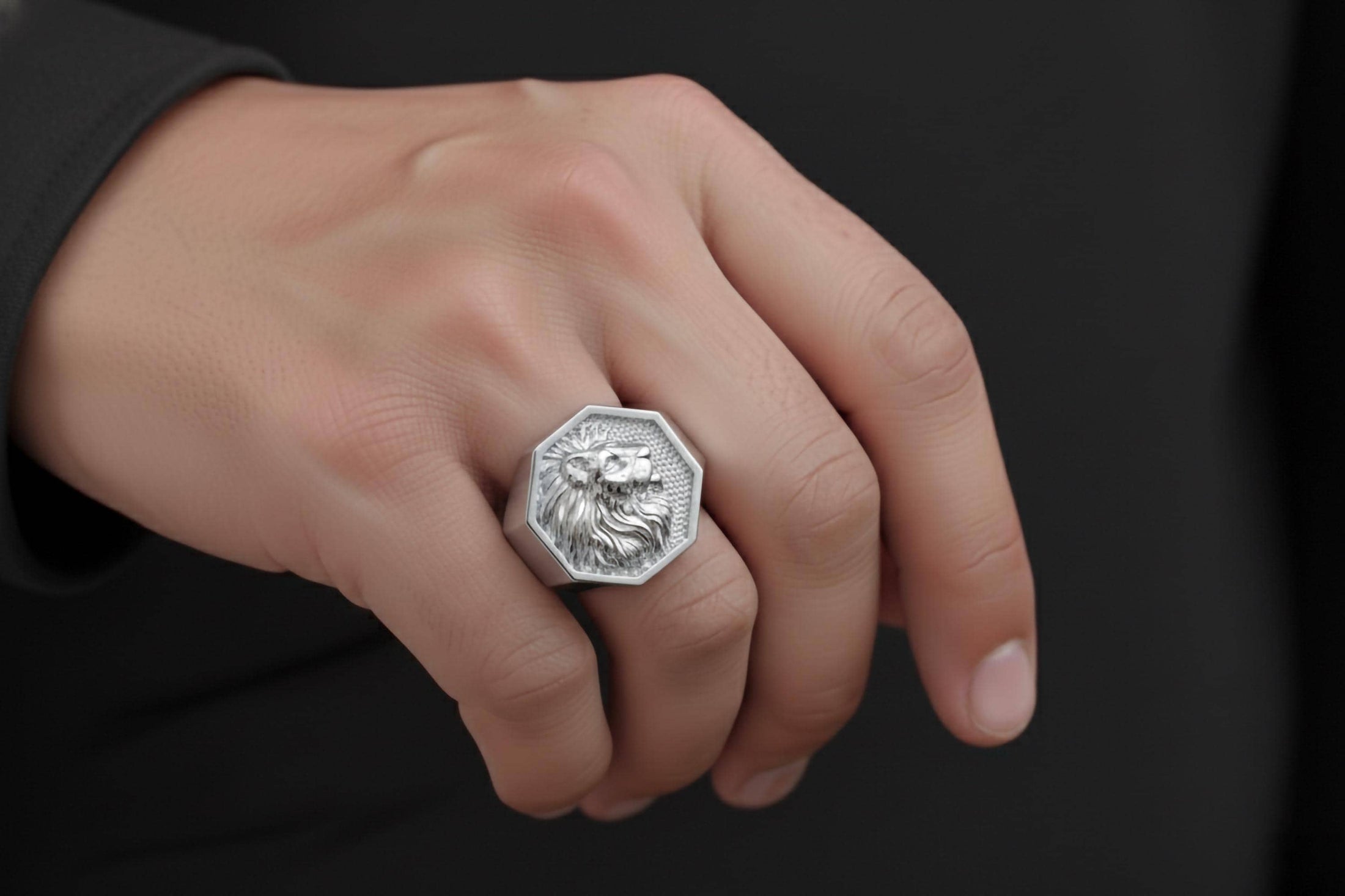 Lion & Lioness Ring