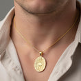 Load image into Gallery viewer, Gold Guadalupe Pendant - Engravable
